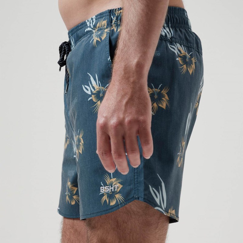 Мъжки шорти за плажен волейбол, с щампа