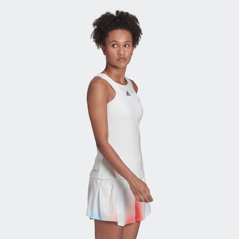 Дамски дълъг потник за тенис, Y-образен гръб