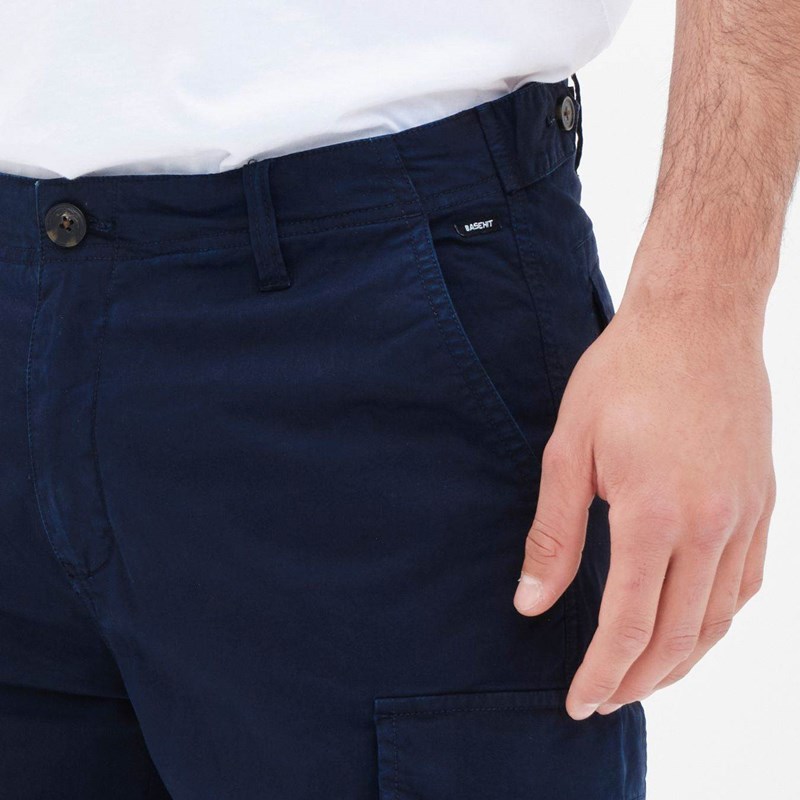 Мъжки къси карго панталони, еластични