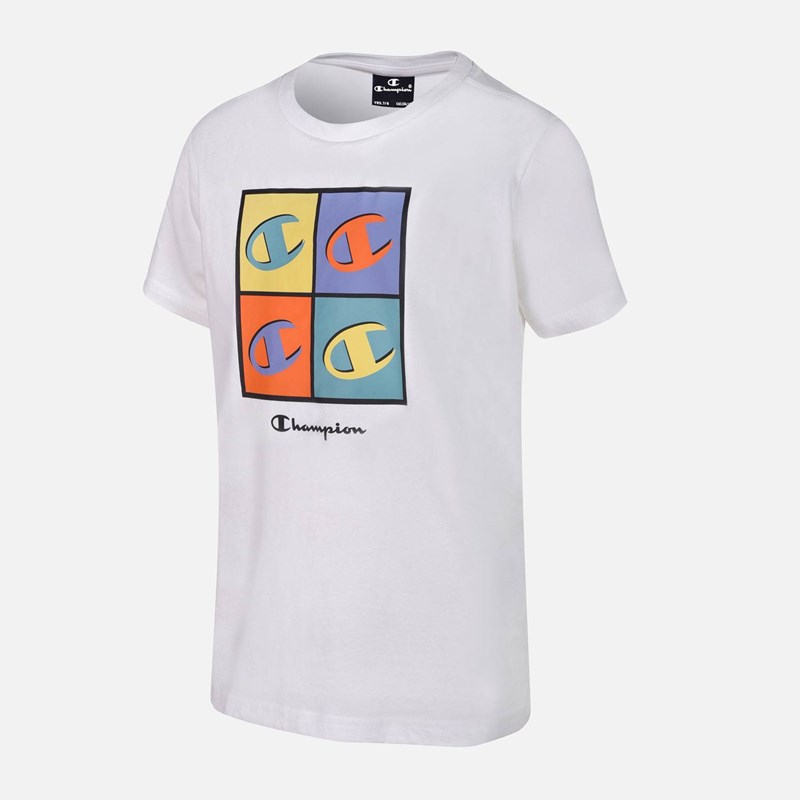 Детска тениска, с цветно лого