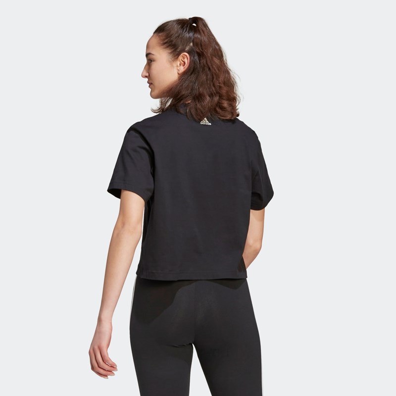 Дамска тениска Adidas x Zoe Saldana, с щампа
