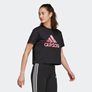 Дамска тениска Adidas x Zoe Saldana, с щампа