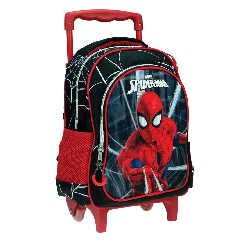 Детска раница с колелца Spiderman