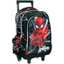 Детска раница с колелца Spiderman Black City 45 cm